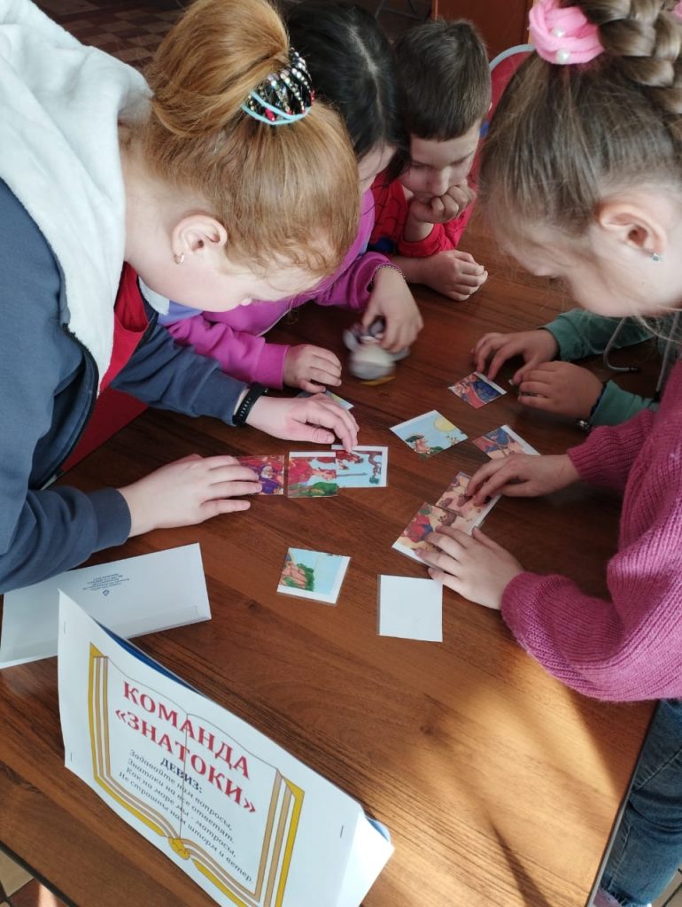 Закрытие "Книжкиной недели" в селе Пахачи.