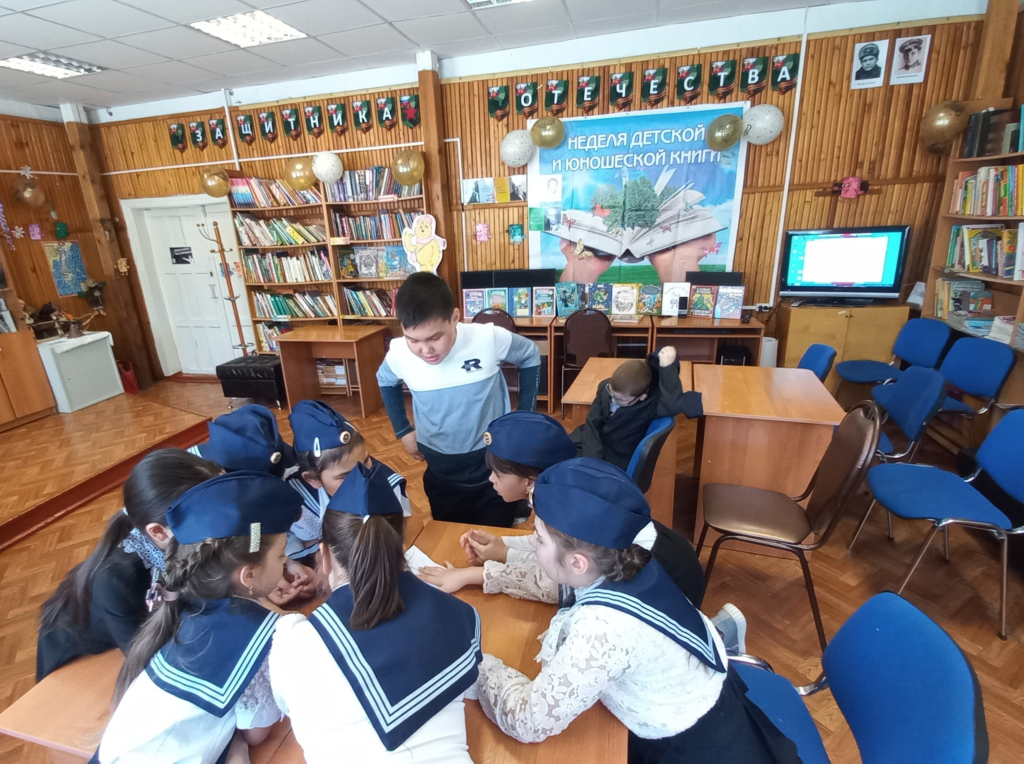 В Детской районной библиотеке встретили первый день "Книжкиной недели".