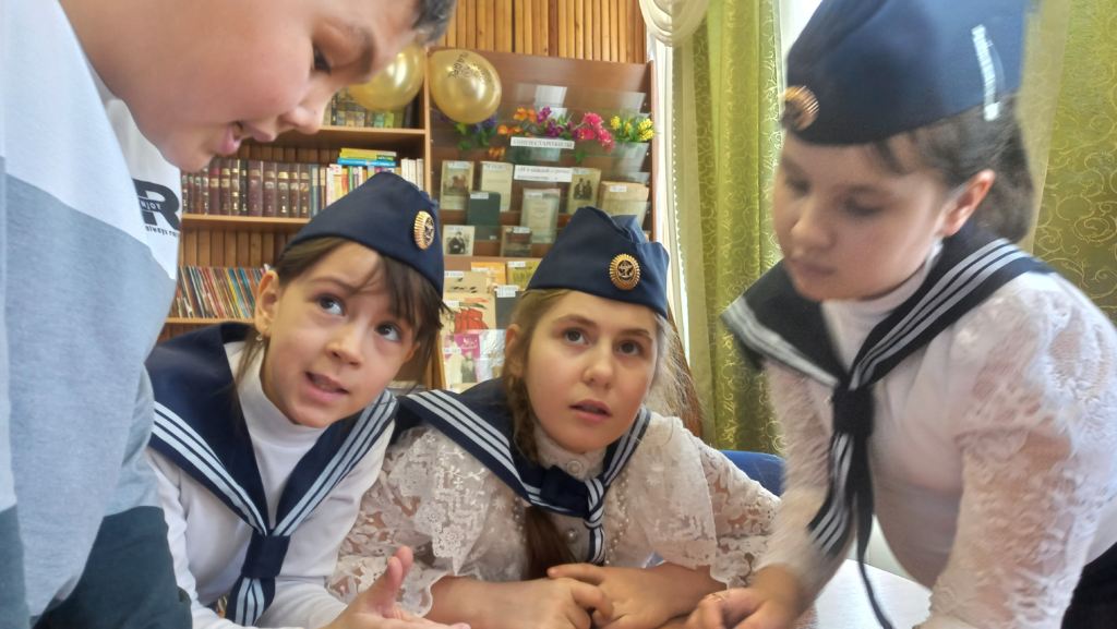В Детской районной библиотеке встретили первый день "Книжкиной недели".