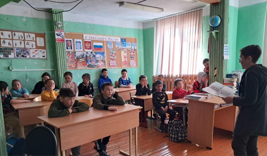 Празднование Дня космонавтики в селе Средние Пахачи.
